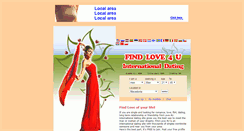 Desktop Screenshot of findlove4u.com